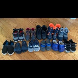 Toddler boys shoe lot!